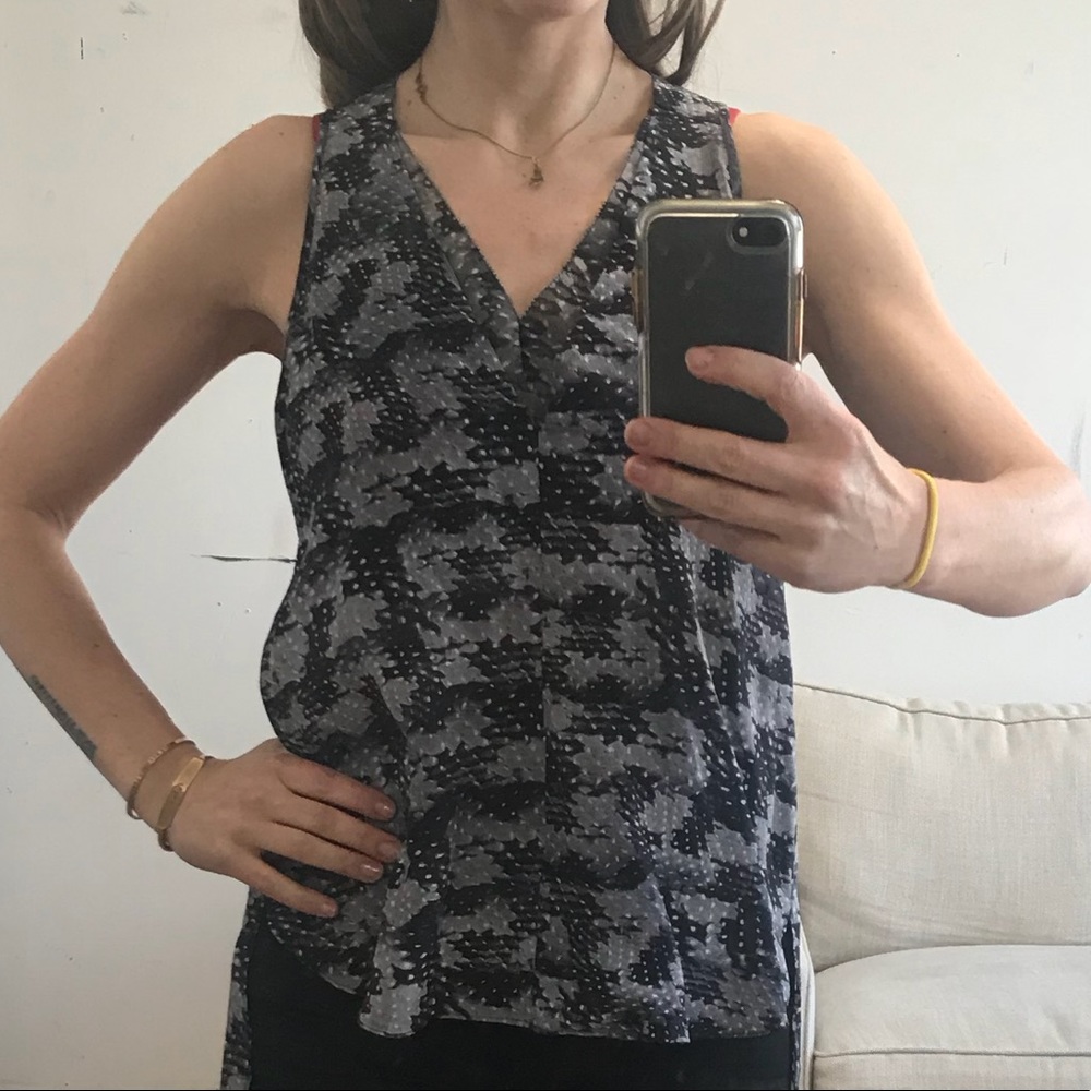 Cool camp print tank
